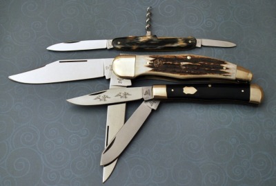 Three German Folding knives