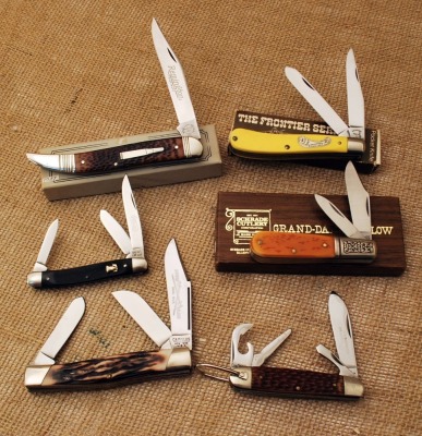 Six Folding knives