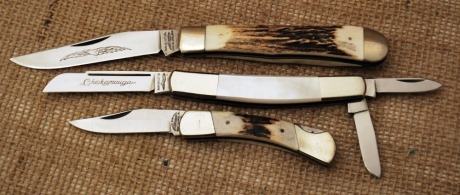 Three Parker knives