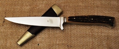 J. A. Henckels Stag handled Leaderhosen Knife