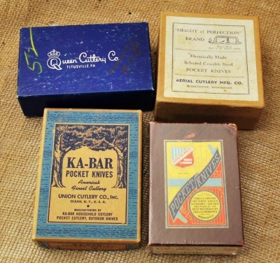 Four Knife Boxes