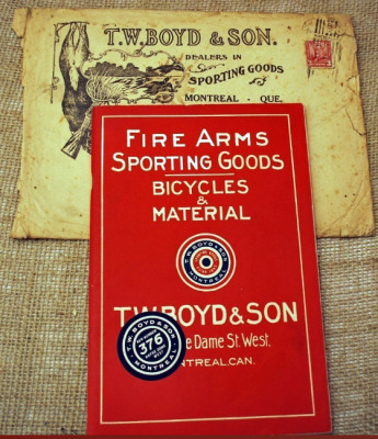 T. W. BOYD SPORTINGS GOOD CATALOG