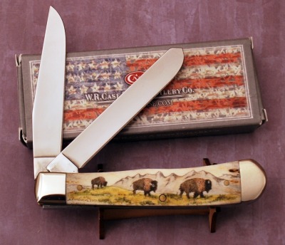 Gary Harbour Buffalo Color Scrim Case Trapper