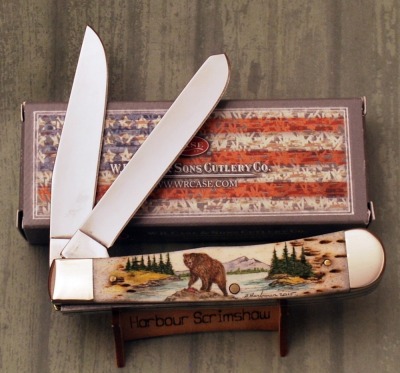 Gary Harbour Grizzly Bear Color Scrim Case Trapper - 3