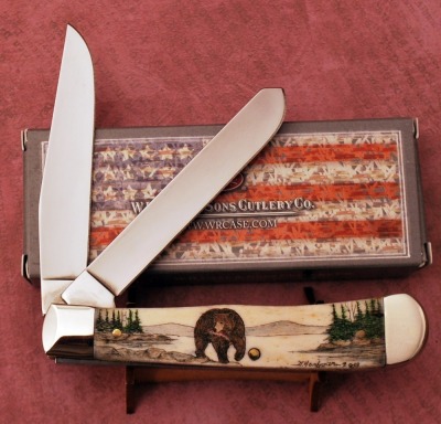 Gary Harbour Grizzly Bear Color Scrim Case Trapper - 3