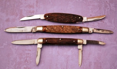 Three Holley Mfg. Co. knives - 2