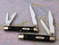 Vintage Case XX Rough Blacks Whittler & Senator