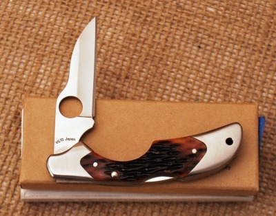 Jigged bone Spyderco Kiwi - 2