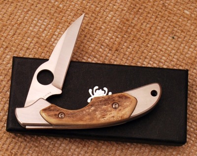 Spyderco slip-it stag Kiwi - 2