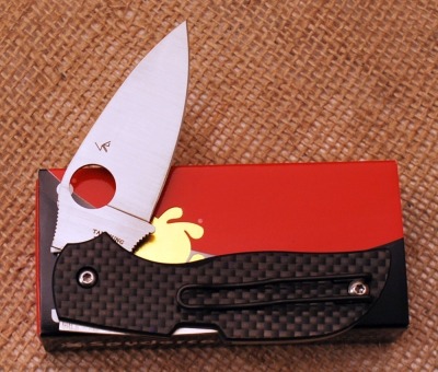 Spyderco Carbon Fiber Chaparral. - 2