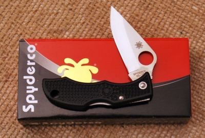 Spyderco Black Ladybug