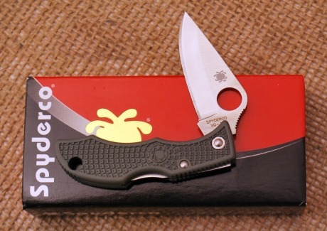 Spyderco Gray Ladybug