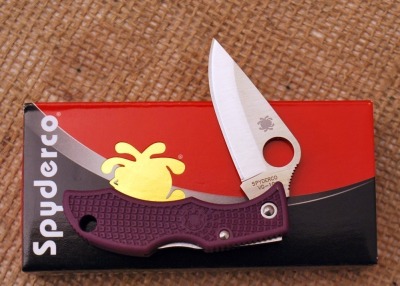 Spyderco Purple Ladybug