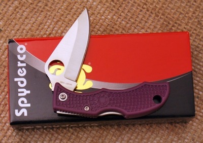 Spyderco Purple Ladybug - 2