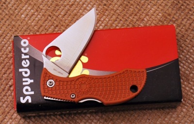 Spyderco Orange Manbug - 2