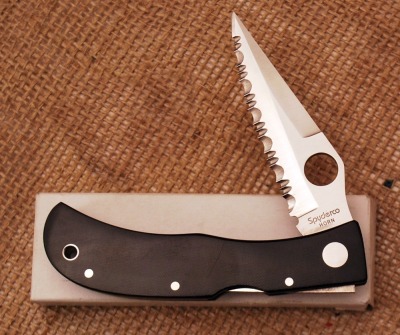 Spyderco Jess Horn black