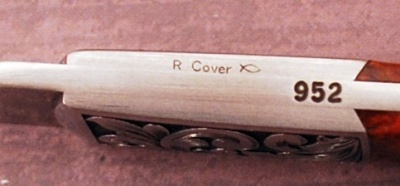 Dave Ricke with R. Cover engraving - 3