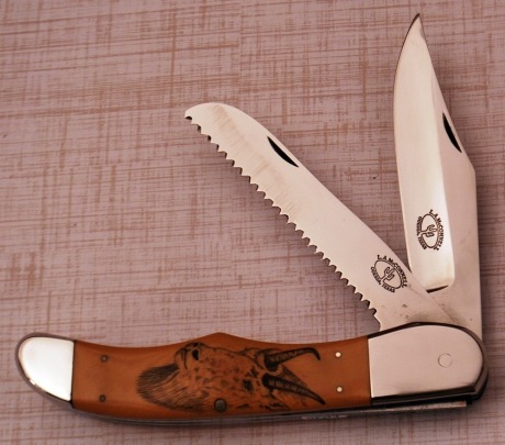 Lloyd McConnell Micarta Folding Hunter