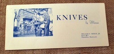 Knives by Moran Folding Flyer