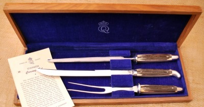 Queen Winterbottom bone Carving Set