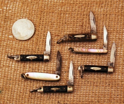 Six Miniature Folders-Scout & Bone