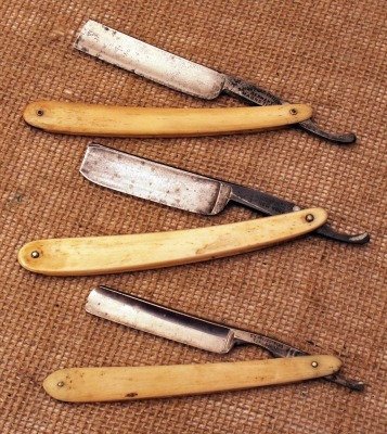 Three Bone Razors