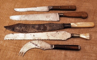 Five Vintage Knives