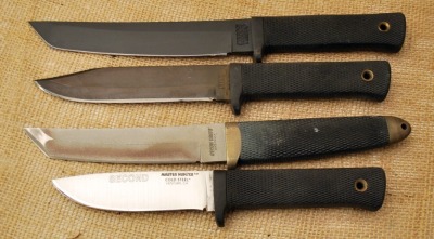 Four Cold Steel Knives