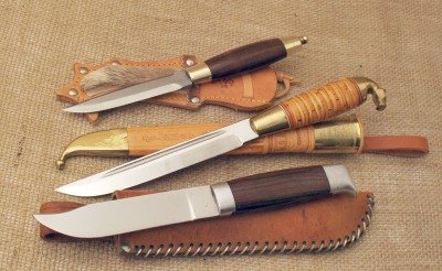 Three Puukko Knives