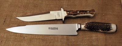 Two Fixed Blade Knives