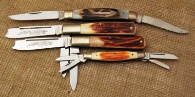 Four Parker Knives