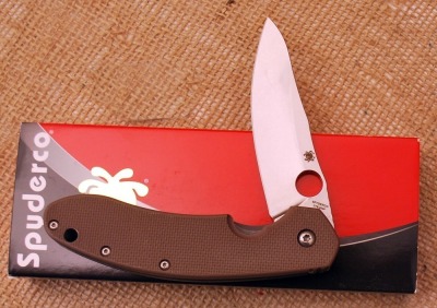 Spyderco Brad Southard, brown