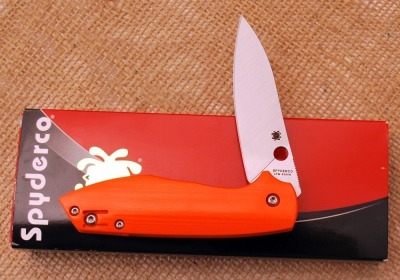 Spyderco Positron Orange