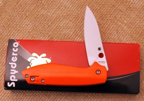 Spyderco Positron Orange