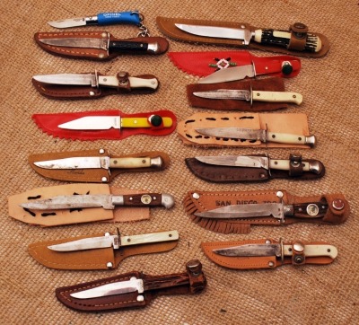 Group of 15 Miniature Knives