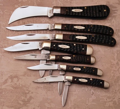 Group of Seven Case knives