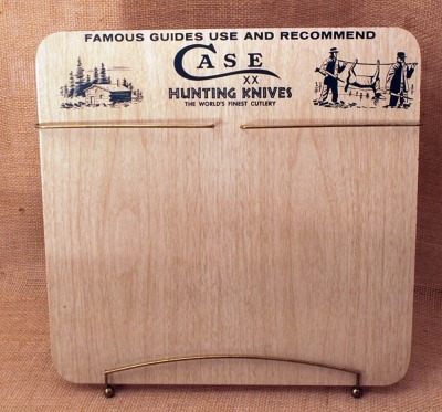 Vintage Display For Case Hunting Knives