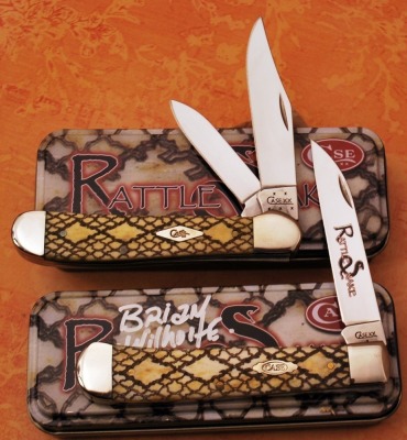 Rattlesnake Bone copperhead and 1 blade trapper