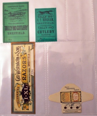 Collection of George Wostenholm Box Labels - 12