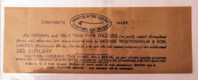 Collection of George Wostenholm Box Labels - 24