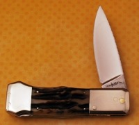 Gil Hibben Louisville stag folder