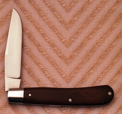 T. A. Davison Micarta folder - 2