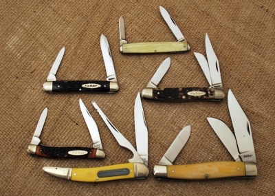 Six Kabar Knives