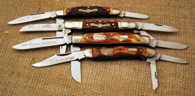 Four Boker Knives