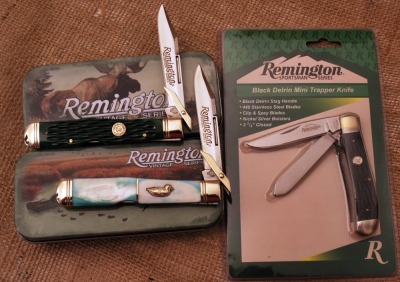 Three Remington Knives