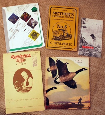 Group of Five Vintage Catalogs