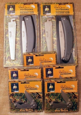 Bill Dance Folding Saws and Folding Knives