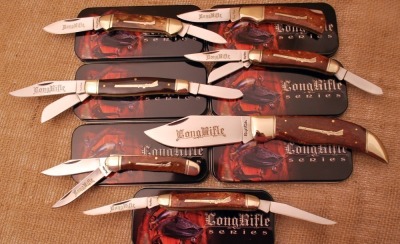 Seven Rough Rider Long Rifle Series Knives