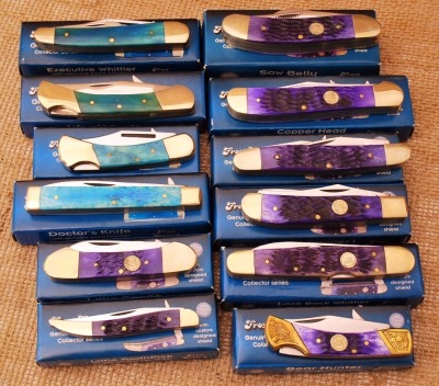 Twelve Frost Cutlery Knives