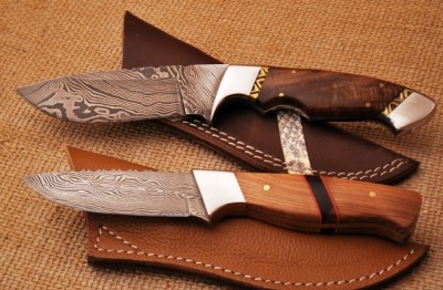 Two Damascus Blades